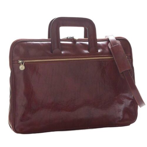 Marco-brown-front-500 - Leather Bags NZ