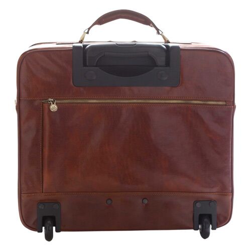 riccardo-pilot-bag-back - Leather Bags NZ