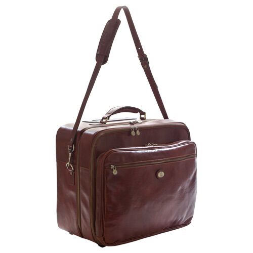 riccardo-pilot-bag-strap - Leather Bags NZ