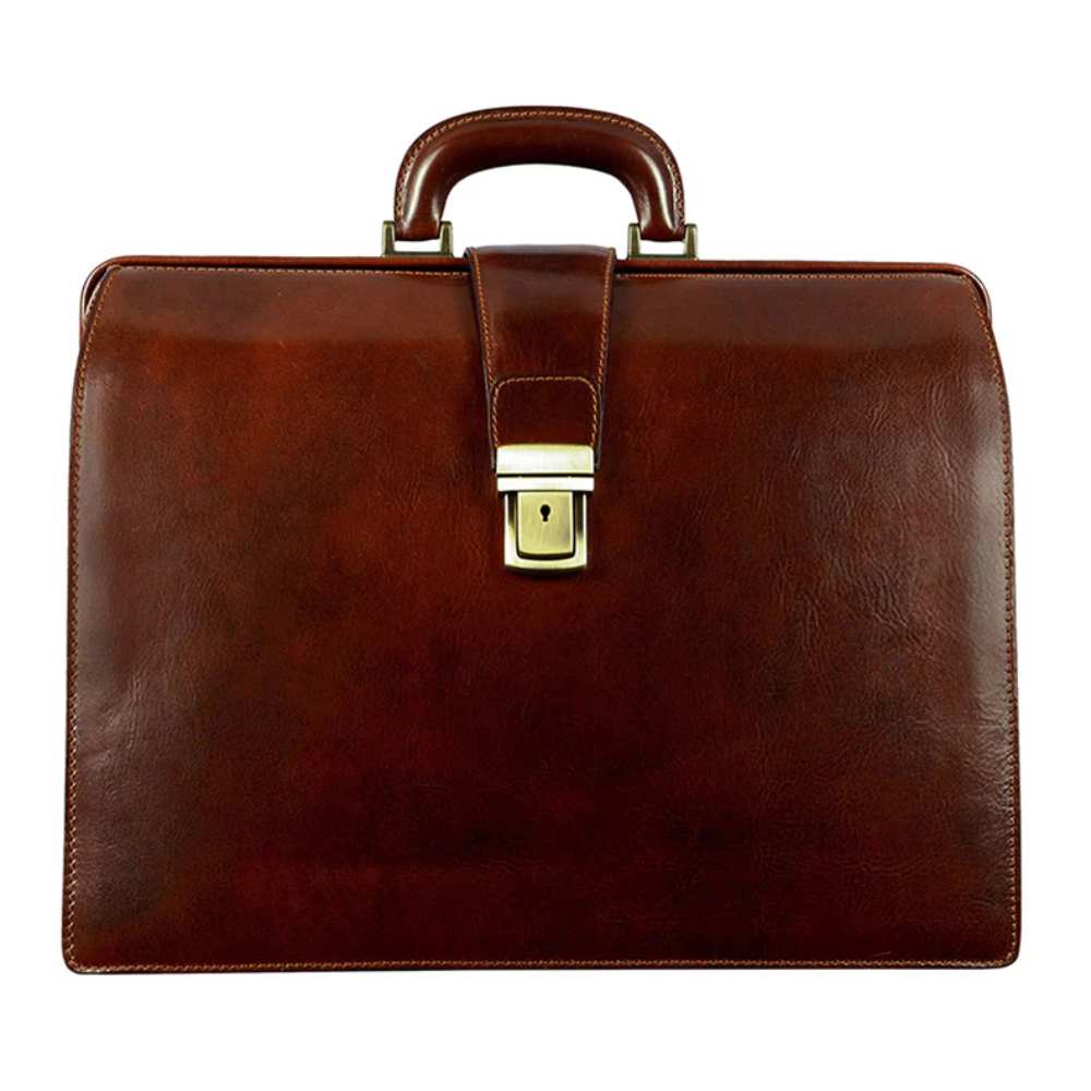 The Firm - Brown - Leather Bags NZ