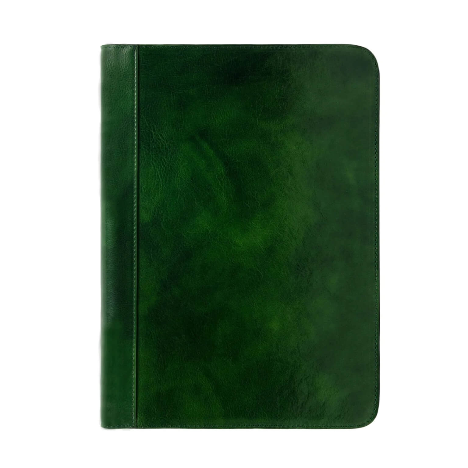 Leather A4 Documents Folder - Green 7 - Leather Bags NZ