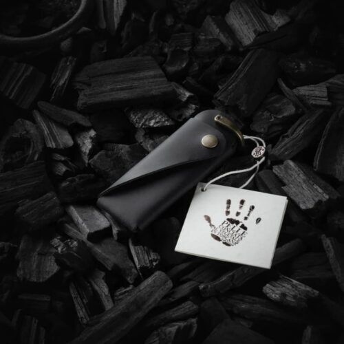 Black Leather Key holder